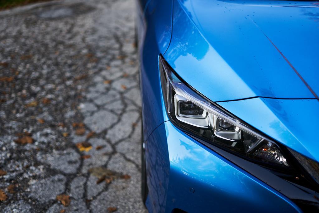 Nissan Leaf e+, detalj prednjeg svjetla